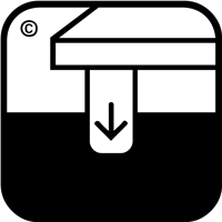 Geringer Resteindruck