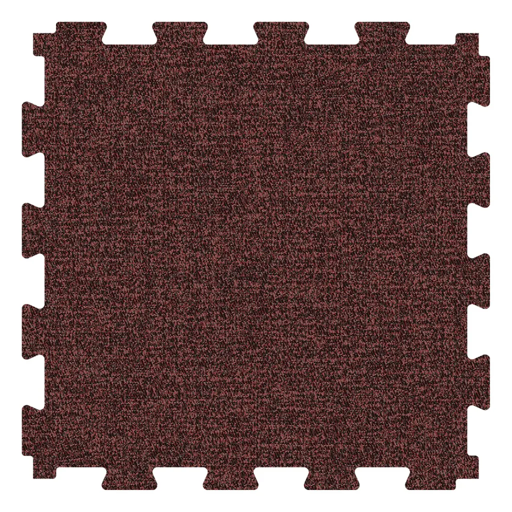 Produktbild – Loom Lock Hybrid Vinyl Fliesen – Melange Red