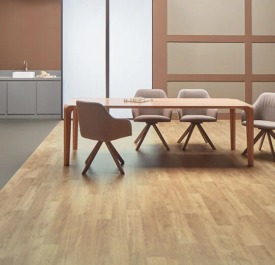 Verlegebild – heterogener Vinylbelag, Eternal Next – whitewashed oak