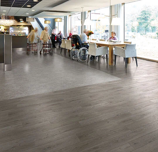 Verlegebild – heterogener Vinylbelag, Eternal Next – shadow oak