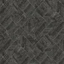 Teppichfliese Poetic Form Metal Edge Ecoworx   – Anthracite Pallidium  81580