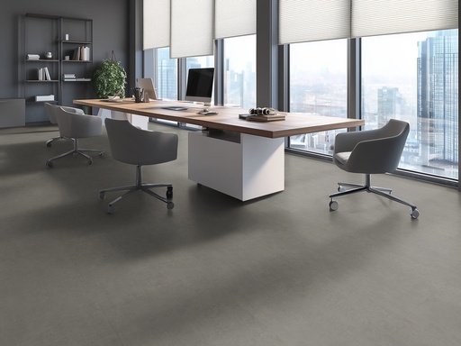 Verlegebild – ECO Acoustic 55 Dryback Stone – Concrete Terreno Natural