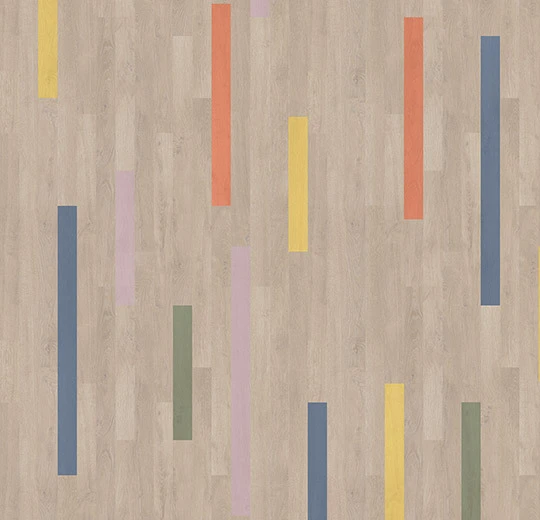 Produktbild – heterogener Vinylbelag, Eternal Wood Material Colour – 36942 colourful planks