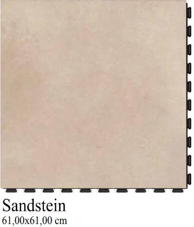 Produktbild – Biteo Industriefliese – Sandstein