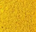 Eingangsmatte Spaghettimatte Kringelvelours Outdoor – Giallo / 1,22m