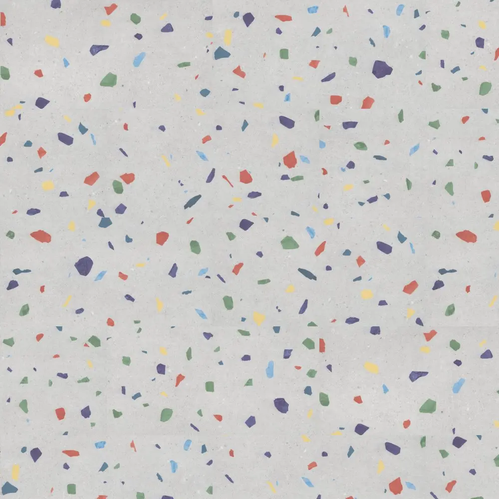 Produktbild – Art and Science Experiment Terrazzo PVC freie Design Diele  – Exuberant