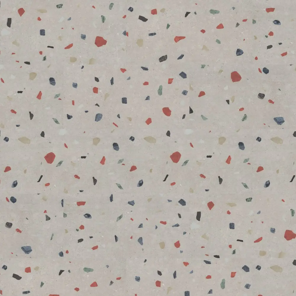 Produktbild – Art and Science Experiment Terrazzo PVC freie Design Diele  – Poppy