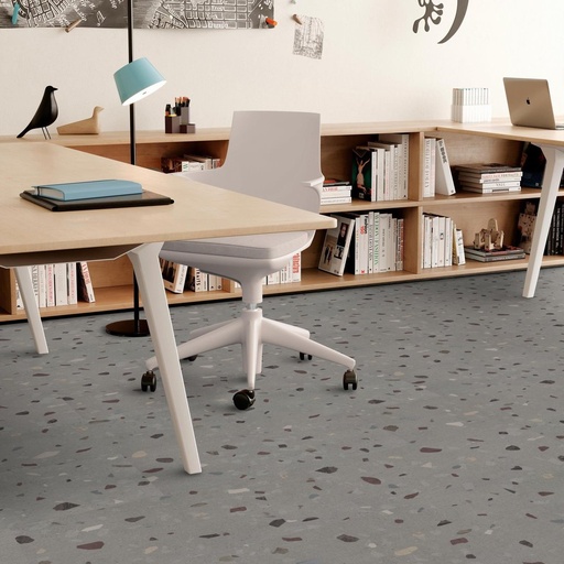 Verlegebild – Art and Science Experiment Terrazzo PVC freie Design Diele  – Crossroads