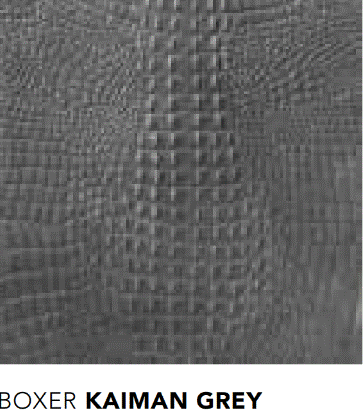 Lederfliesen Boxer Kaiman, Cobra, Ray – KAIMAN GREY