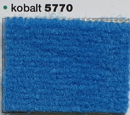 Mawi Multicolor Uni gebördelt  – kobalt