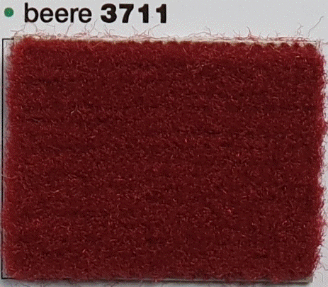 Mawi Multicolor Uni kantenbeschnitten   – beere