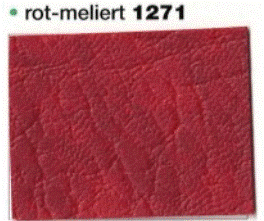 Mawi Maxim gebördelt   – rot-meliert
