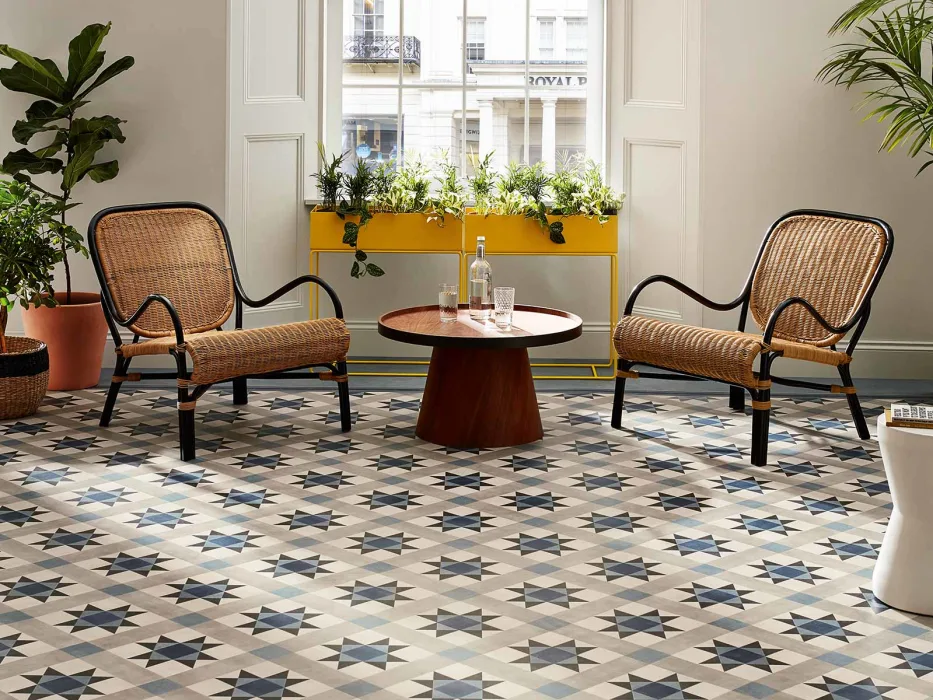 Verlegebild – Amtico Decor  – Classic Aquamarine