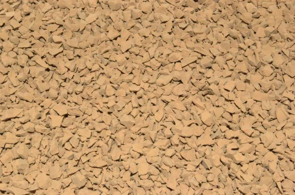 Produktbild – Fitness Gummiplatten 1000 x 1000 x 30 mm RAL beige, braun – Beige 1001