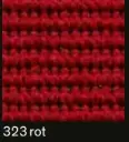 Teppichbahn Tiara Eco Struktur 300 – 323 rot / 2m