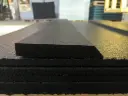 Rampen Kantenbeschnitten zu Gummiplatten 1000 x 200 x 10 mm SBR schwarz   – Rampen Kantenbeschnitten zu Gummiplatten 1000 x 200 x 10 mm SBR schwarz  