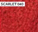 Eingangsmatte Uno Uni – Scarlet / 1,15m