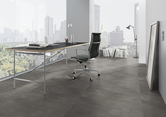 Verlegebild Contract 70 Ecolay Looselay XL Stone  Cement Natural, Loose Lay Vinyl: selbstliegende Dielen und Fliesen