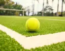 Tennis Multifunktional Rasenteppich Champion 20 blau – 4,07m