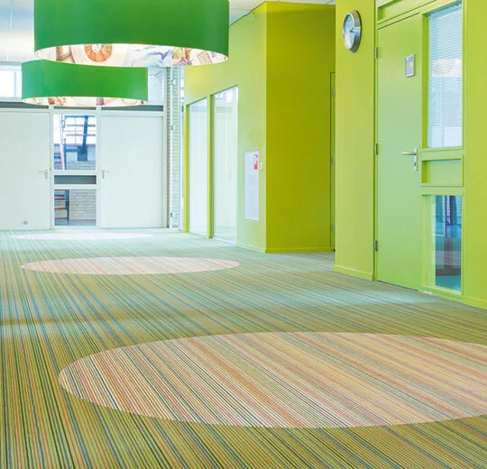 Verlegebild Teppichbahnen Flotex Starck Sottsass Tibor Reich Sottsass Wool 990607, Teppichboden als Bahnen, Fliesen und Rasenteppich