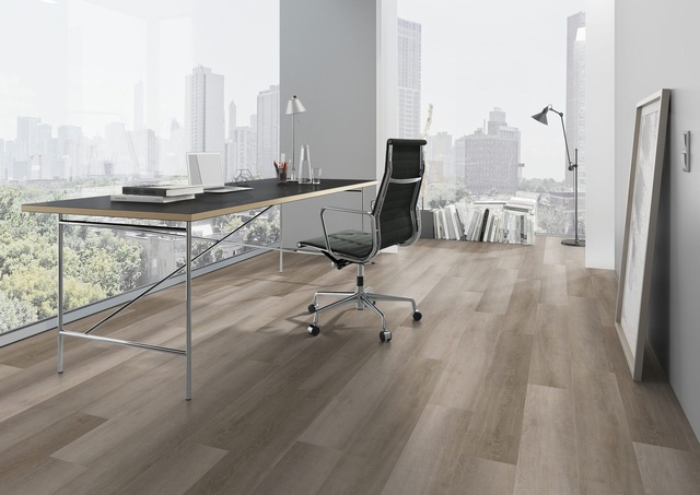 Verlegebild Contract 70 Ecolay Looselay Wood Brushed Oak natural, Loose Lay Vinyl: selbstliegende Dielen und Fliesen
