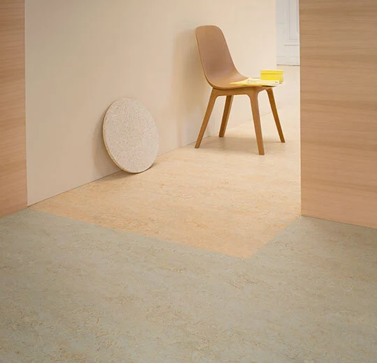 Verlegebild – Linoleum Marmoleum Decibel 3,5 – Carribean