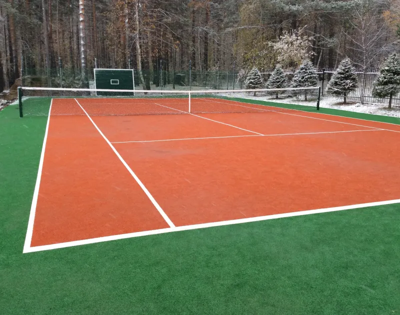 Produktbild – Tennis Rasenteppich Matchpoint 15 blau – 3,72m