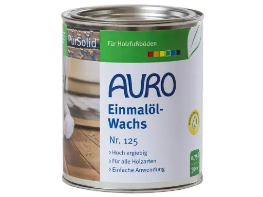 Produktbild – AURO Einmalöl-Wachs Nr. 125 0,75l