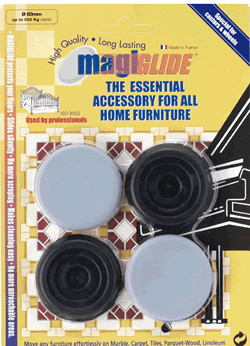 Produktbild – Magiglide Spezialgleiter für Klavierrollen, rund 65 mm  
