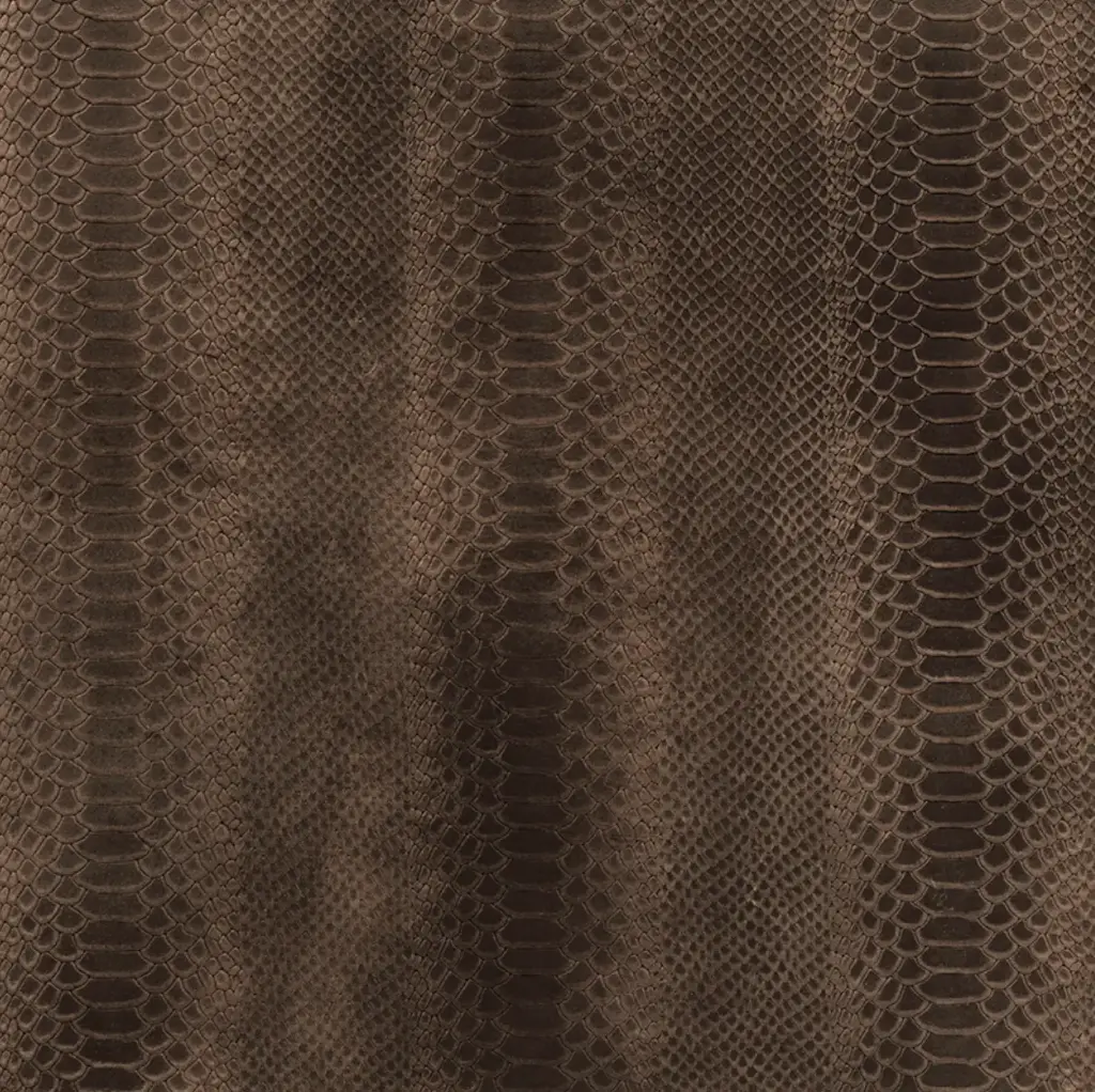 Produktbild – Lederteppich Boxer Kaiman, Cobra, Ray  – Cobra Chocolat
