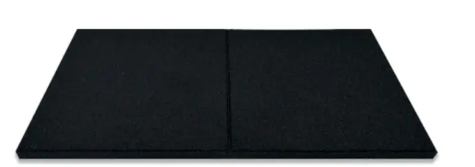 Produktbild – Ballistische Gummisysteme SBR 45 mm Schwarz Cfl, 60 x 60 / 60 x 120 – 60 x 60 cm