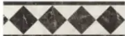 Produktbild – Amtico Signature Bordüre Bevelled Diamond Mandrian Border