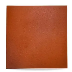Produktbild – Aufpreis für Körnung Fine zu: Cover Power Fitness Gummiplatten 1000 x 1000 x 30 mm SBR rot 