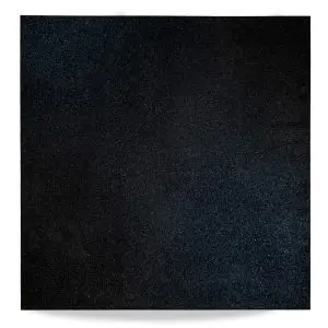 Produktbild – Aufpreis für Körnung Fine zu: Cover Power Fitness Gummiplatten 1000 x 1000 x 40 mm SBR schwarz  